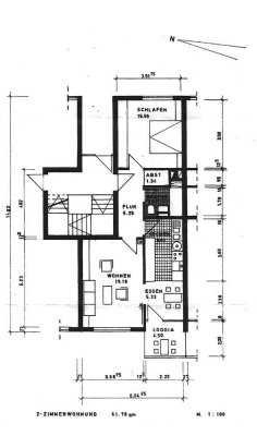 2-Zimmer-Wohung in Darmstadt-Griesheim mit viel Potenzial!