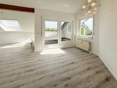 Perfekt für Paare: 2-Zimmer-Wohnung mit Dachterrasse in zentraler Lage