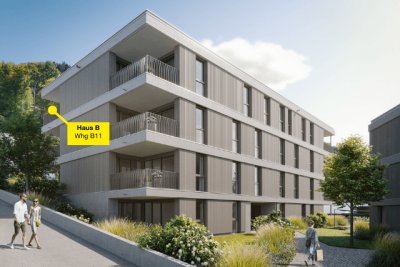 2-Zimmer-Dachgeschosswohnung mit Terrasse| B11