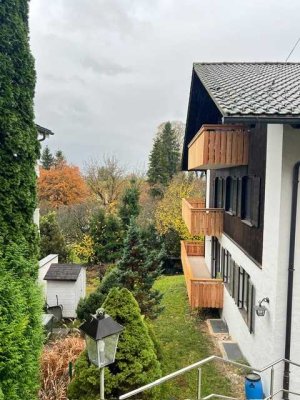 Wunderschöne, charmante 2-Zimmer-Wohnung mit Balkon und Bergblick in Murnau am Staffelsee