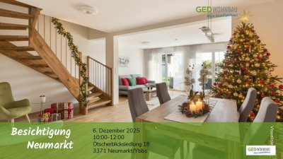 MINIMALE HEIZKOSTEN dank Niedrigstenergiebauweise! – F2