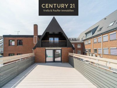 Goch-Innenstadt: Design-Maisonette-Wohnung mit Wow-Terrasse!
