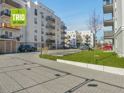 Urbanes Wohnen! 2-Zimmer Wohnung im Neubauprojekt TRIO AM PARK