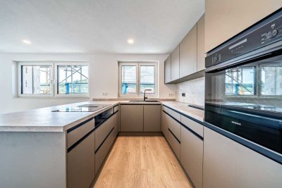 Erstbezug nach Neubau - exklusive 3-Zimmer-Wohnung mit Stellplatz im Herzen Mosbachs