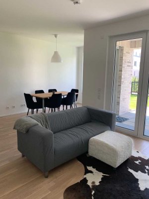 Exklusives, neues 2-Zi-Apartment, 66.41 qm, mit Garten, Erdwärme, barrierefrei, Pulh.-Kometenallee