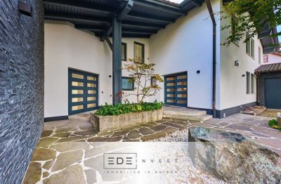 Elegante Familienvilla mit Einliegerbereich & großem, parkähnlichem Garten in Eichenau