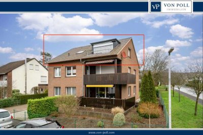 Dachgeschosswohnung mit Loggia im 3-Familienhaus | ca. 63 m² | Halle-Künsebeck