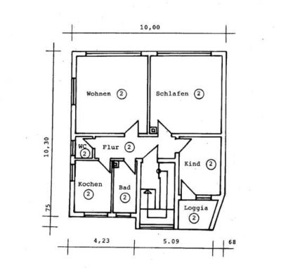 Sanierte 3-Zimmer Wohnung mit Top-Mietpotenzial in Stuttgart-Mühlhausen, provisionsfrei