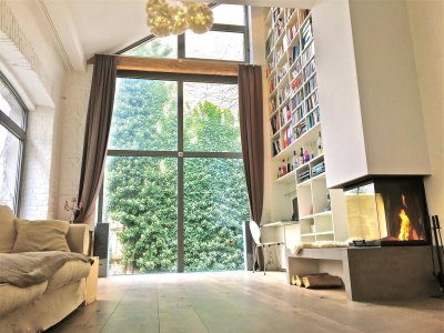 Modernes Designer-Loft über zwei Etagen mit großzügigen Terrassen