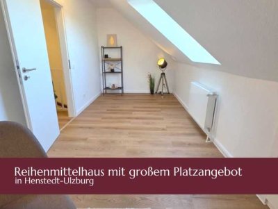 Reihenmittelhaus mit großem Platzangebot