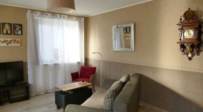 Tageslicht verwöhntes, teilmöbliertes, gepflegtes Südbalkon-Apartment mit Lift & hübschen Ausblick