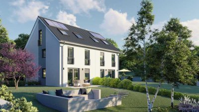 Moderne Doppelhaushälfte - Neubau/Erstbezug - am südwestlichen Ortsrand