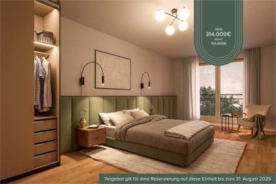 AKTIONSPREIS: Helle 3-Zimmer-Wohnung mit Balkon