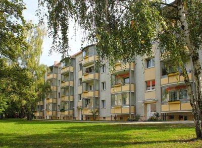 Sanierte 3-Raum-Wohnung mit Dusche und Balkon