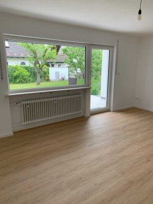 3-Zimmer-Erdgeschosswohnung mit Terrasse und Garten