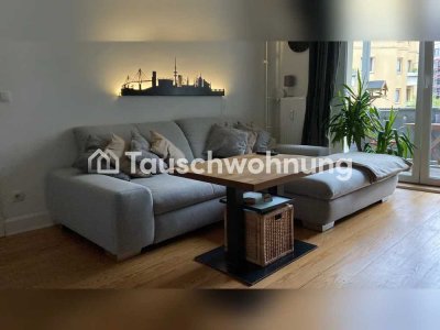 Tauschwohnung: Sanierte 2.Zi Wohnung mit großem Balkon zum Innenhof
