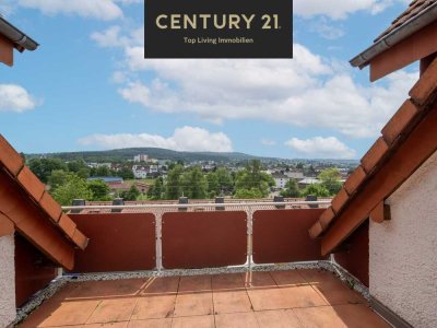 Traumhafte Maisonette-Wohnung in Taunusstein-Hahn mit Weitblick