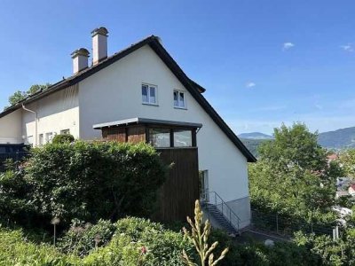 5,5-Zimmer in Reihenhausform mit toller Aussicht -aufgeteilt nach WEG-