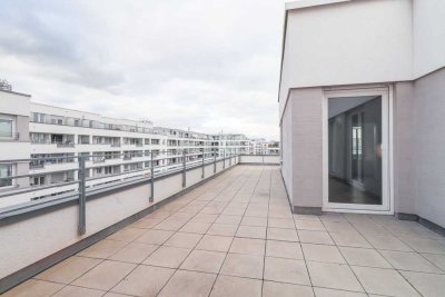Penthouse-Traum mit lichtdurchfluteter Wohlfühlatmosphäre und großzügiger Dachterrasse