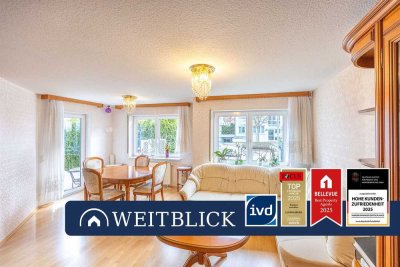 WEITBLICK: Erdgeschossjuwel mit Terrasse!