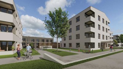 Modern und gemütlich! Helle und freundliche Neubau-2,5-Zimmer-Wohnung