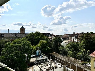 Helle 1-Zimmer-Wohnung mit Aufzug & Keller - zentral gelegen in Ludwigshafen