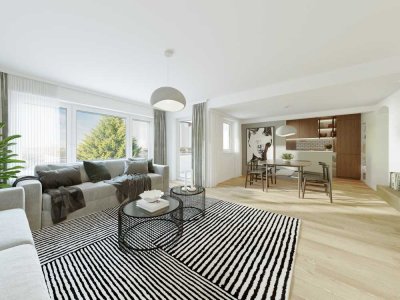 Familienglück auf 4 Zimmern - mit sonnigem Südbalkon und Tiefgaragenstellplatz