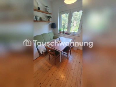 Tauschwohnung: Suchen 4 Zimmer mit Garten(-mitnutzung) gg 3 Zi mit Dielen