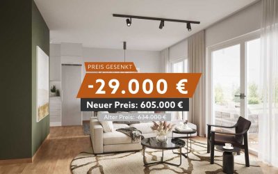 Modern wohnen & feiern: 3-Zimmer-Wohnung mit Süd-Balkon beim Sommerfest am 18.07. erleben!