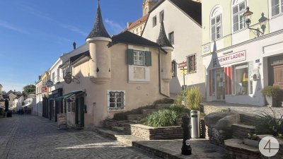 Sieh die Welt mit anderen Augen - Romantikhaus in der Altstadt von Melk in der Fußgängerzone!