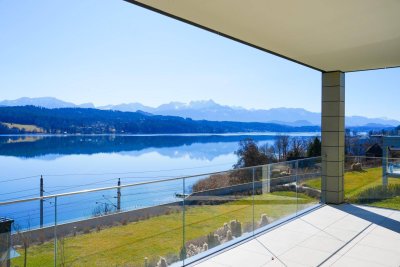 ERSTBEZUG Seewohnung mit atemberaubenden Wörthersee- und Karawankenblick
