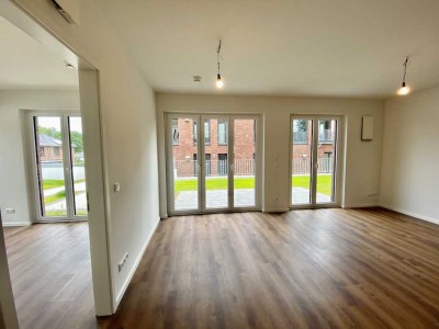 Wunderschöne moderne 2-Zimmer-Erdgeschoss-Wohnung mit Terrasse in Buchholz