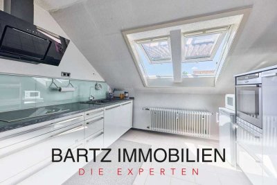 Moderne & helle 4-Zimmer-Wohnung mit kompakter Raumaufteilung & Balkon