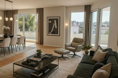 ERSTBEZUG! Modernes Wohnen- zentral, hochwertig und BARRIEREFREI in zentraler Lage in Marbach a. N.