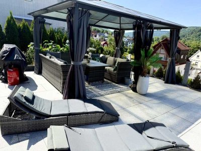 Modernes Zuhause mit Gartenidylle und Pool in Aalen-Unterkochen - sofort bezugsfrei!
