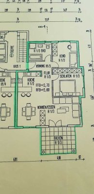 Moderne 3 Zimmer Wohnung in Flein