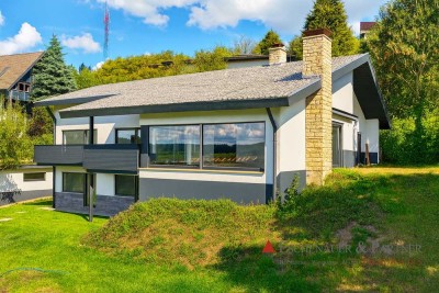 Großzügiges Familienidyll mit Panoramablick – Einfamilienhaus mit ELW in Premiumlage von Buchen