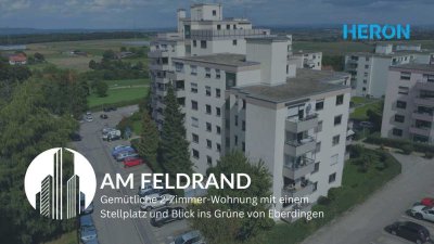 AM FELDRAND - gemütliche 2-Zimmer-Wohnung mit Balkon, Stellplatz und Blick ins Grüne in Eberdingen