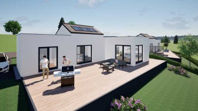 Schlüsselfertiger Bungalow mit Anbau "Barrierefrei" in 57299 Burbach