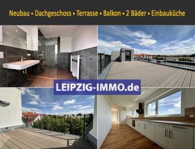 Neubau ** große Dachterrasse ** großer Balkon * EBK * TG-Stellplatz