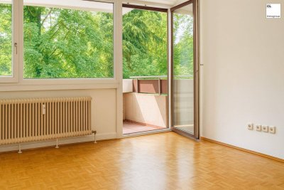 Schöne 2 1/2 Zimmer-Wohnung in Salzburg-Parsch mit Süd-Loggia und -Ausrichtung, bezaubernder Grün- sowie Gaisbergblick!