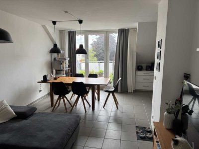3-Zimmer-Maisonette-Wohnung mit Balkon und EBK