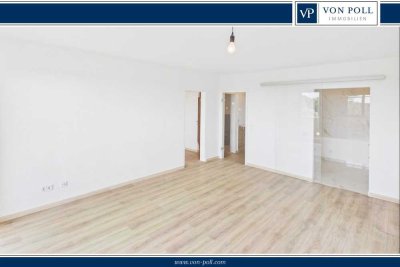 Sanierte 2-Zimmer-Wohnung mit Balkon und Blick ins Grüne