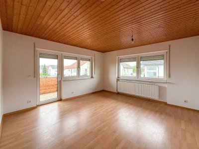 Obergeschosswohnung mit Balkon, Stellplatz inkl. Kellerraum