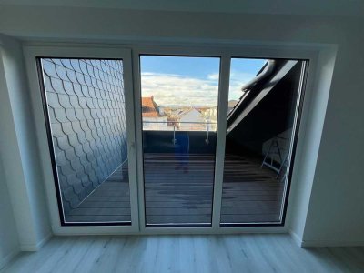 2-Zimmer-Dachgeschosswohnung mit Einbauküche in Karben
