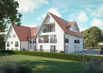 Neubauwohnung mit großem Privatgarten - Naturnahes Wohnglück in Wittnau