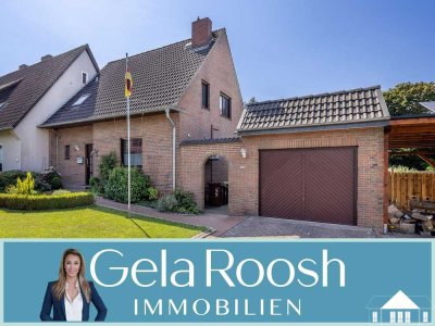 Bassum | Doppelhaushälfte mit Potenzial, großzügigem Garten und Garage in guter Lage