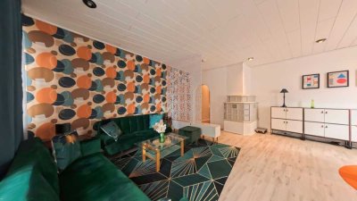 Herbstsale: 3,5 Zimmer-Wohnung mit ausgefallener Einrichtung im beliebten Oberhausener Marienviertel