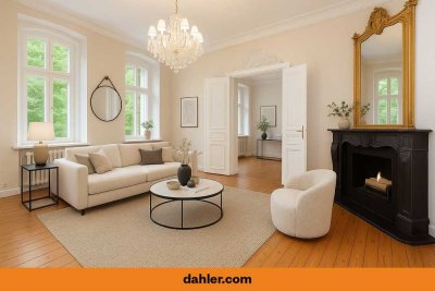 Stilvoll residieren: Altbaucharme unweit der Schloßstraße