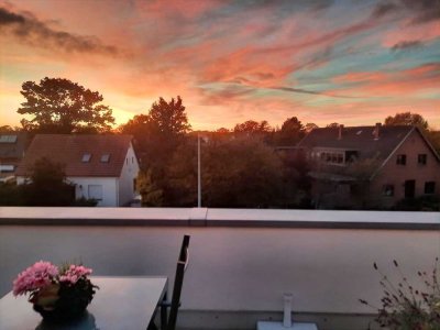 Exklusives Wohnen im Dachgeschoss...
ein Ausblick, der begeistert